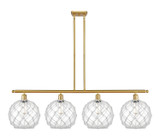 Linear/Island 4 Light + by Innovations ( 405 | 516-4I-SG-G122-10RW-LED Ballston ) 