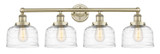 Bathroom Fixtures Four Lights by Innovations ( 405 | 616-4W-AB-G713 Edison ) 