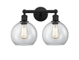 Bathroom Fixtures Two Lights by Innovations ( 405 | 616-2W-BK-G122-8 Edison ) 