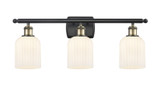 Bathroom Fixtures Three Lights by Innovations ( 405 | 516-3W-BAB-G559-5GWH Ballston ) 