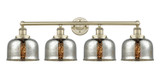 Bathroom Fixtures Four Lights by Innovations ( 405 | 616-4W-AB-G78 Edison ) 