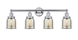 Bathroom Fixtures Four Lights by Innovations ( 405 | 616-4W-PC-G58 Edison ) 