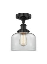 Semi-Flush Mts. Glass Down by Innovations ( 405 | 616-1F-BK-G72 Edison ) 