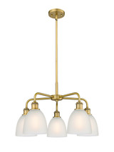 Mid. Chandeliers Glass Down by Innovations ( 405 | 516-5CR-BB-G381 Ballston ) 