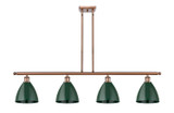 Linear/Island 4 Light + by Innovations ( 405 | 516-4I-AC-MBD-75-GR Ballston ) 