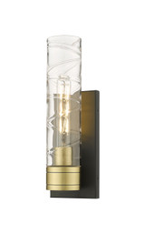 Sconces Single Glass by Innovations ( 405 | 617-1W-BAB-G617-11DE Downtown Urban ) 