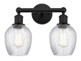 Bathroom Fixtures Two Lights by Innovations ( 405 | 616-2W-BK-G292 Edison ) 