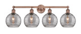 Bathroom Fixtures Four Lights by Innovations ( 405 | 616-4W-AC-G1213-8SM Edison ) 