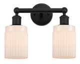 Bathroom Fixtures Two Lights by Innovations ( 405 | 616-2W-BK-G341 Edison ) 