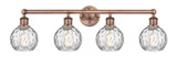 Bathroom Fixtures Four Lights by Innovations ( 405 | 616-4W-AC-G1215-6 Edison ) 