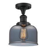 Semi-Flush Mts. Glass Down by Innovations ( 405 | 517-1CH-BK-G73-LED Franklin Restoration ) 