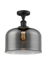 Semi-Flush Mts. Directional by Innovations ( 405 | 517-1CH-BK-G73-L-LED Franklin Restoration ) 