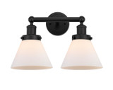 Bathroom Fixtures Two Lights by Innovations ( 405 | 616-2W-BK-G41 Edison ) 