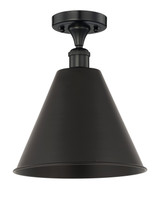 Semi-Flush Mts. Glass Down by Innovations ( 405 | 616-1F-BK-MBC-12-BK Edison ) 