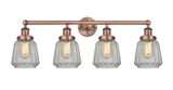 Bathroom Fixtures Four Lights by Innovations ( 405 | 616-4W-AC-G142 Edison ) 