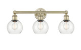 Bathroom Fixtures Three Lights by Innovations ( 405 | 616-3W-AB-G122-6 Edison ) 