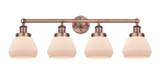 Bathroom Fixtures Four Lights by Innovations ( 405 | 616-4W-AC-G171 Edison ) 