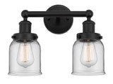 Bathroom Fixtures Two Lights by Innovations ( 405 | 616-2W-BK-G52 Edison ) 