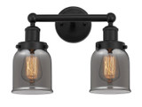 Bathroom Fixtures Two Lights by Innovations ( 405 | 616-2W-BK-G53 Edison ) 