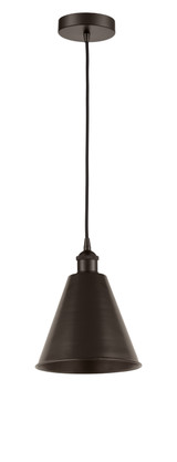 Mini Pendants Metal Shade by Innovations ( 405 | 616-1P-OB-MBC-8-OB-LED Edison ) 