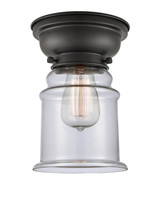 Flush Mounts Glass Down by Innovations ( 405 | 623-1F-BK-G182-LED Franklin Restoration ) 