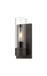 Sconces Single Glass by Innovations ( 405 | 617-1W-OB-G617-8CL Downtown Urban ) 
