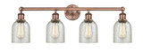 Bathroom Fixtures Four Lights by Innovations ( 405 | 616-4W-AC-G259 Edison ) 