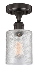 Semi-Flush Mts. Glass Down by Innovations ( 405 | 616-1F-OB-G112 Edison ) 