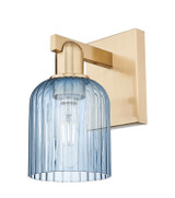 Sconces Single Glass by Innovations ( 405 | 716-1W-CB-G559-5BL Arcadia ) 