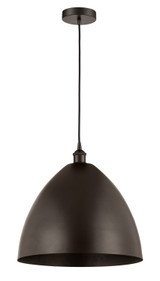 Pendants Metal Shade by Innovations ( 405 | 616-1P-OB-MBD-16-OB-LED Edison ) 