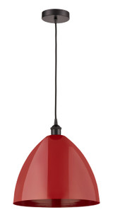 Pendants Metal Shade by Innovations ( 405 | 616-1P-OB-MBD-16-RD Edison ) 