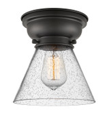 Flush Mounts Glass Down by Innovations ( 405 | 623-1F-BK-G44-LED Franklin Restoration ) 