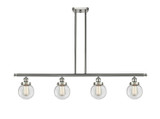 Linear/Island 4 Light + by Innovations ( 405 | 916-4I-SN-G202-6 Ballston Urban ) 