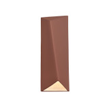 Exterior Wall Mt./Flush by Justice Designs ( 102 | CER-5897W-CLAY Ambiance ) 