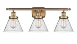 Bathroom Fixtures Three Lights by Innovations ( 405 | 916-3W-BB-G44 Ballston Urban ) 