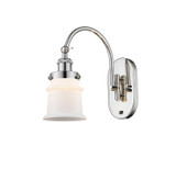 Sconces Single Glass by Innovations ( 405 | 918-1W-PN-G181S Franklin Restoration ) 
