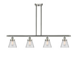 Linear/Island 4 Light + by Innovations ( 405 | 916-4I-SN-G62 Ballston Urban ) 