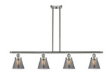 Linear/Island 4 Light + by Innovations ( 405 | 916-4I-SN-G63-LED Ballston Urban ) 
