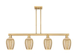Linear/Island 4 Light + by Innovations ( 405 | 716-4I-BB-G457-6ME Arcadia ) 