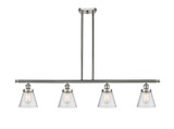 Linear/Island 4 Light + by Innovations ( 405 | 916-4I-SN-G64-LED Ballston Urban ) 