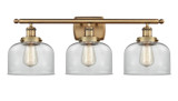 Bathroom Fixtures Three Lights by Innovations ( 405 | 916-3W-BB-G72 Ballston Urban ) 