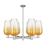 Mid. Chandeliers Glass Up by Innovations ( 405 | 716-6CR-SN-G484-7AM Arcadia ) 