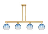 Linear/Island 4 Light + by Innovations ( 405 | 716-4I-BB-G483-8SB Arcadia ) 
