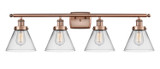Bathroom Fixtures Four Lights by Innovations ( 405 | 916-4W-AC-G42 Ballston Urban ) 