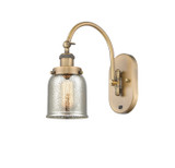 Sconces Single Glass by Innovations ( 405 | 918-1W-BB-G58-LED Franklin Restoration ) 