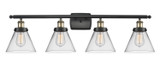 Bathroom Fixtures Four Lights by Innovations ( 405 | 916-4W-BAB-G42 Ballston Urban ) 