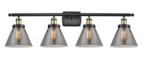 Bathroom Fixtures Four Lights by Innovations ( 405 | 916-4W-BAB-G43-LED Ballston Urban ) 