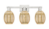 Bathroom Fixtures Three Lights by Innovations ( 405 | 716-3W-SN-G459-6ME Arcadia ) 