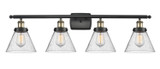 Bathroom Fixtures Four Lights by Innovations ( 405 | 916-4W-BAB-G44-LED Ballston Urban ) 