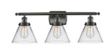 Bathroom Fixtures Three Lights by Innovations ( 405 | 916-3W-OB-G42 Ballston Urban ) 
